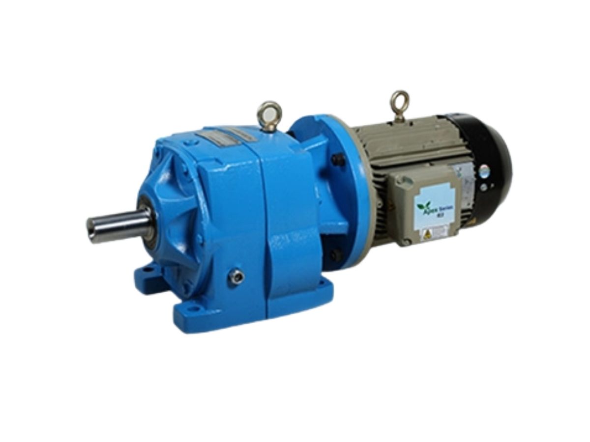 Helical Gearbox Front View