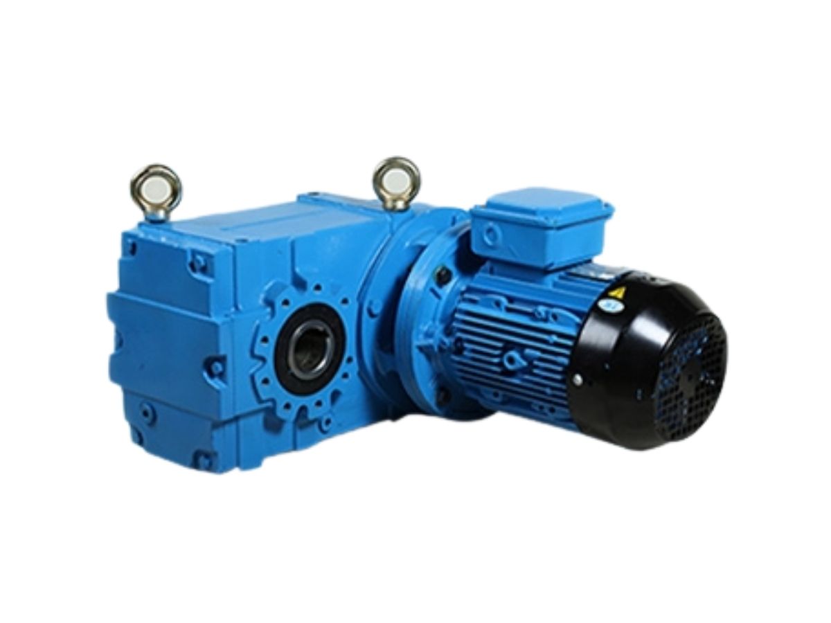 Helical Gearbox Side View