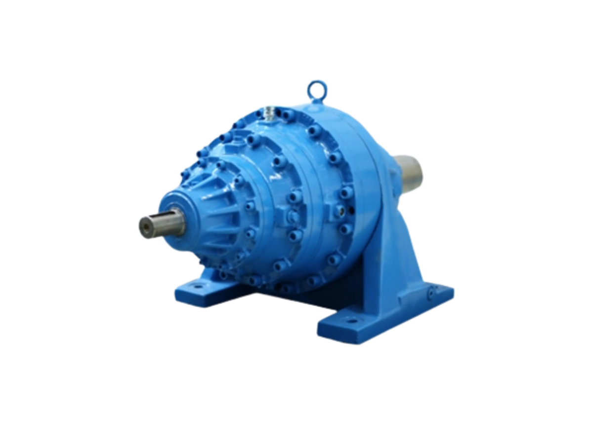 Helical Gearbox Front View