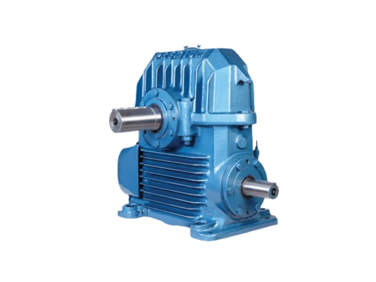 Helical Gearbox Front View